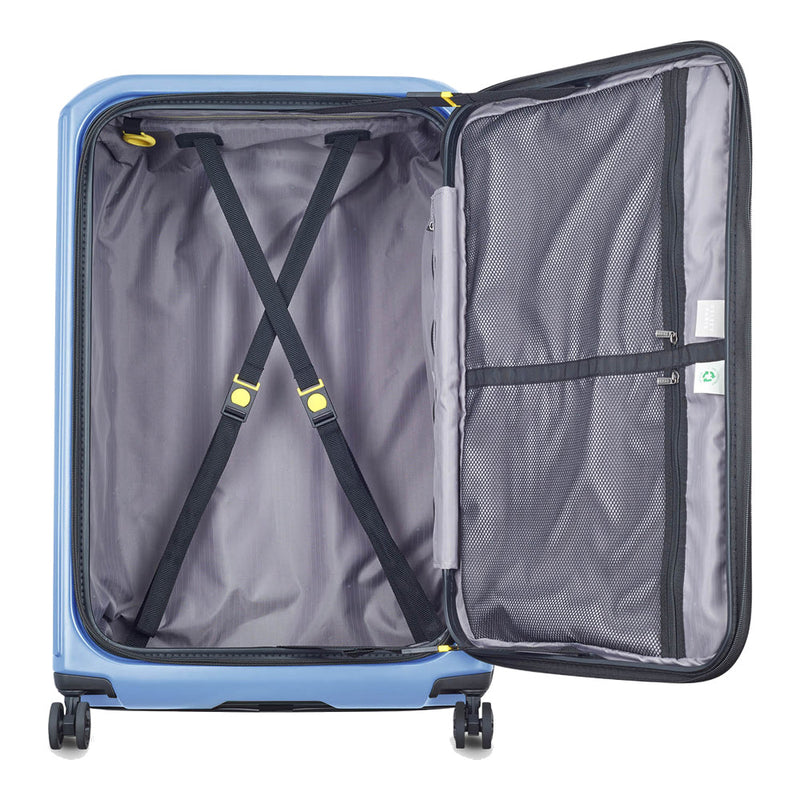 SET DE MALETA RIGIDA CON TAPA FRONTAL SECURITIME