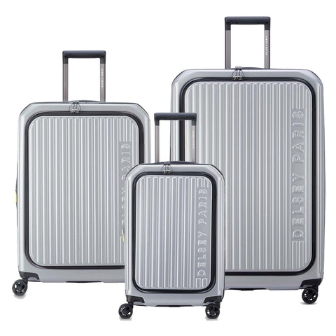 SET DE MALETA RIGIDA CON TAPA FRONTAL SECURITIME